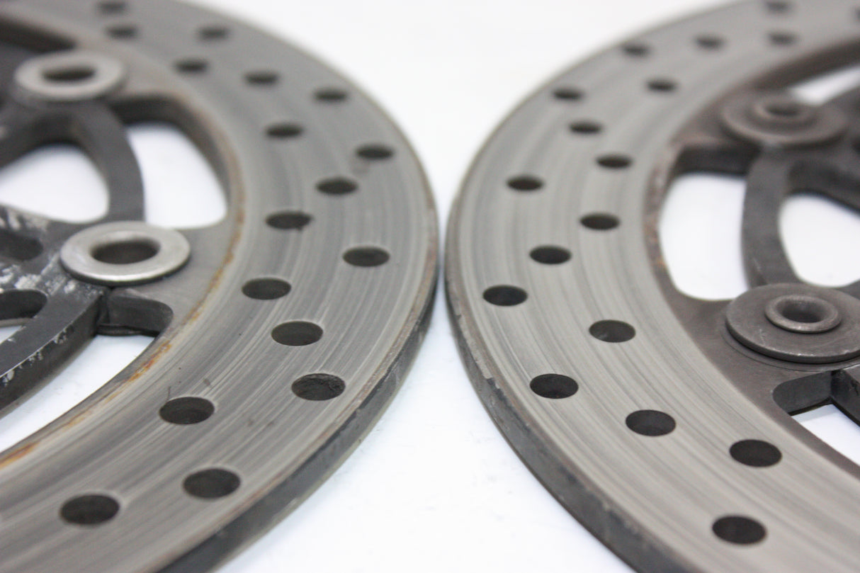 2005 Suzuki GSXR600 OEM FRONT LEFT RIGHT BRAKE ROTORS DISCS