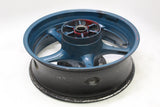 2005 YAMAHA YZF R6 OEM REAR WHEEL RIM 17X3.50 BLUE