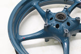 2005 YAMAHA YZF R6 OEM FRONT WHEEL RIM 17X3.50 BLUE