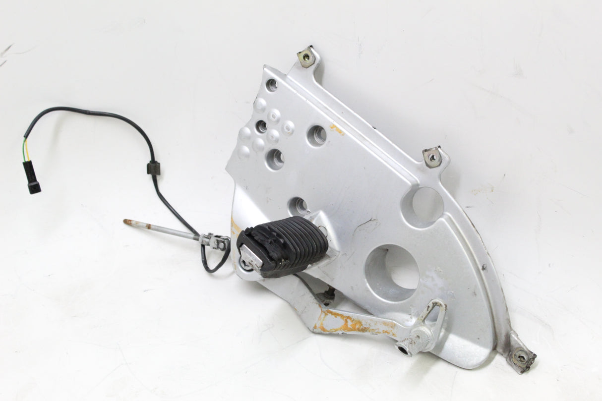 2000 BMW R1100RT OEM RIGHT FOOT PEG BRACKET REAR BRAKE PEDAL ASSEMBLY