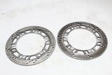 1992 KAWASAKI NINJA 600R ZX600C OEM FRONT BRAKE ROTORS DISCS PAIR
