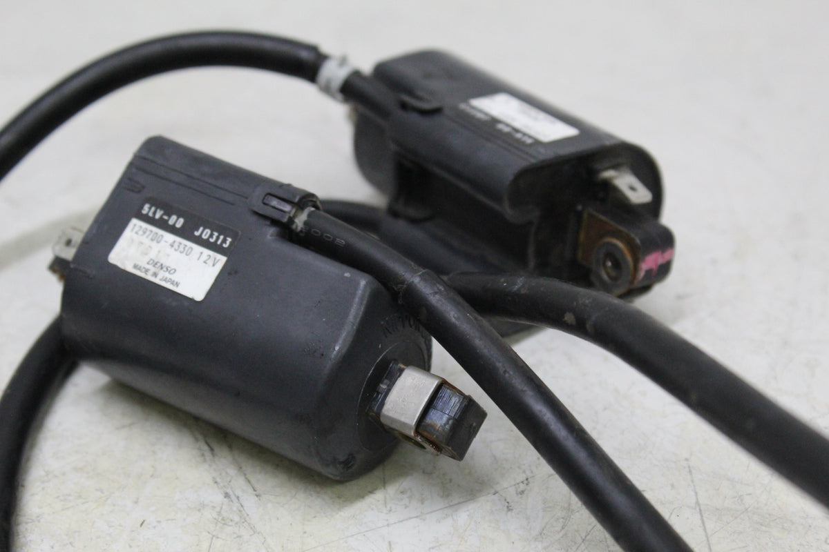 2003 YAMAHA FZ1 FZS1000 FAZER OEM IGNITION COILS SPARK PLUG WIRES SET