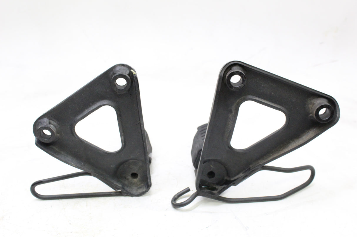 2011 KAWASAKI KLR650 OEM REAR PASSENGER FOOT PEGS BRACKETS PAIR