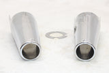 2007 Yamaha V Star 650 XVS650 OEM FRONT UPPER FORK COVER PAIR