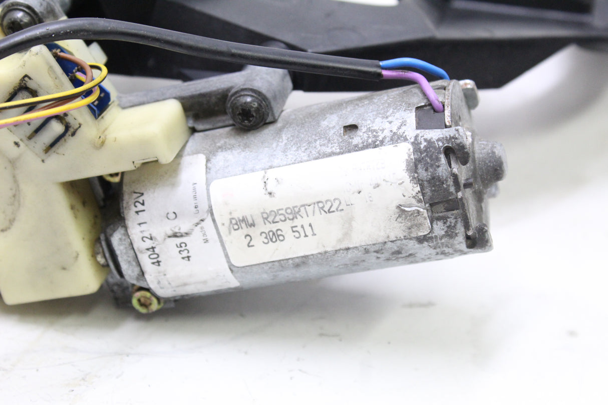 2000 BMW R1100RT OEM WINDSHIELD ADJUSTMENT MOTOR W MOUNT BRACKETS