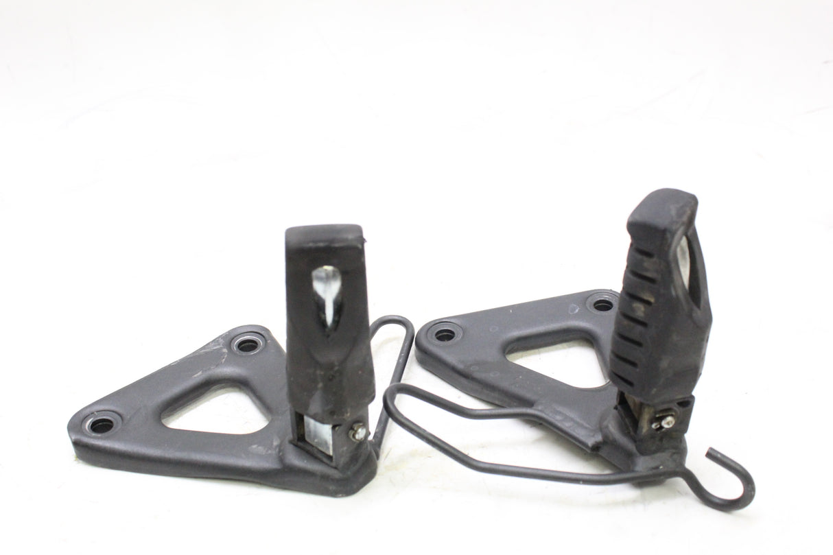 2011 KAWASAKI KLR650 OEM REAR PASSENGER FOOT PEGS BRACKETS PAIR