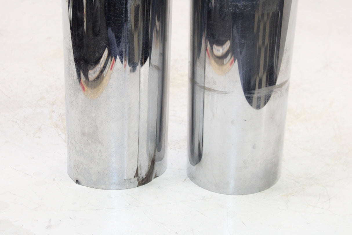 2007 Yamaha V Star 650 XVS650 OEM FRONT LOWER FORK COVER PAIR