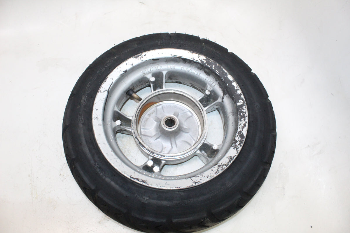 2002 Yamaha Zuma 50 YW50 OEM Rear Wheel Rim With Tire