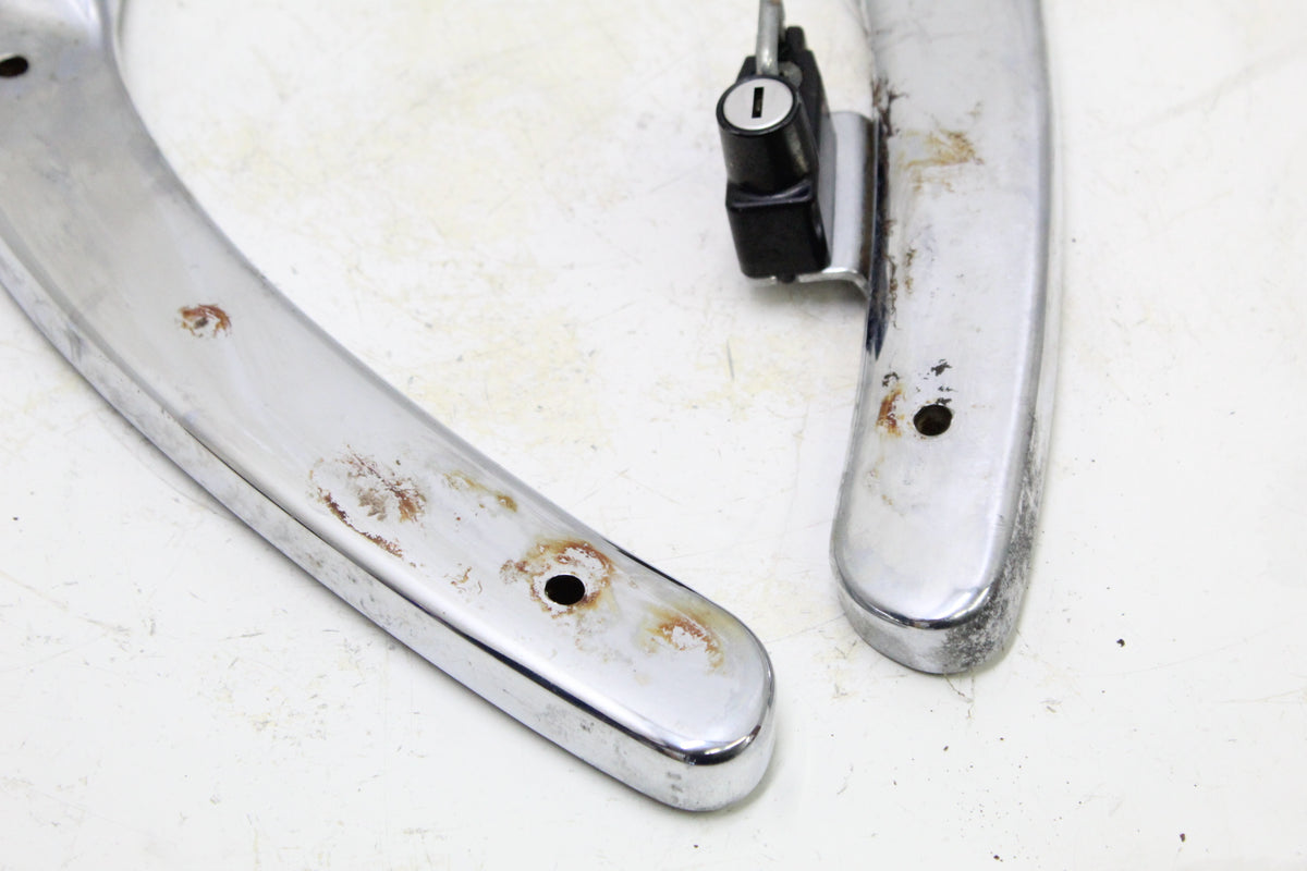 2007 YAMAHA XVS650 V STAR 650 OEM REAR FENDER STRUT RAILS PAIR