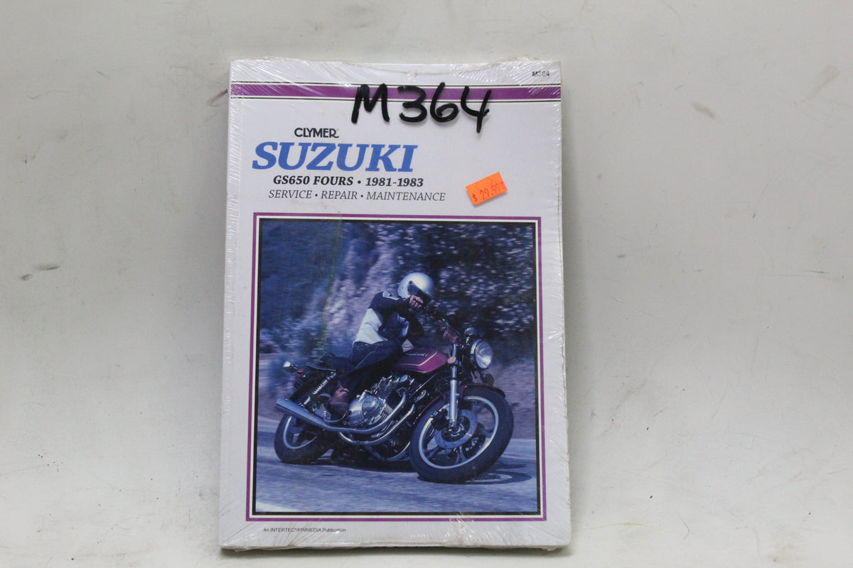 1981-1983 Suzuki GS650 Fours Clymer Service Repair Manual