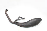 2002 Yamaha Zuma 50 YW50 Exhaust Pipe Expansion Chamber With Mounting Bracket