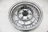 2007 YAMAHA XVS650 V STAR 650 OEM REAR WHEEL RIM HUB SPOKES 15X3.50