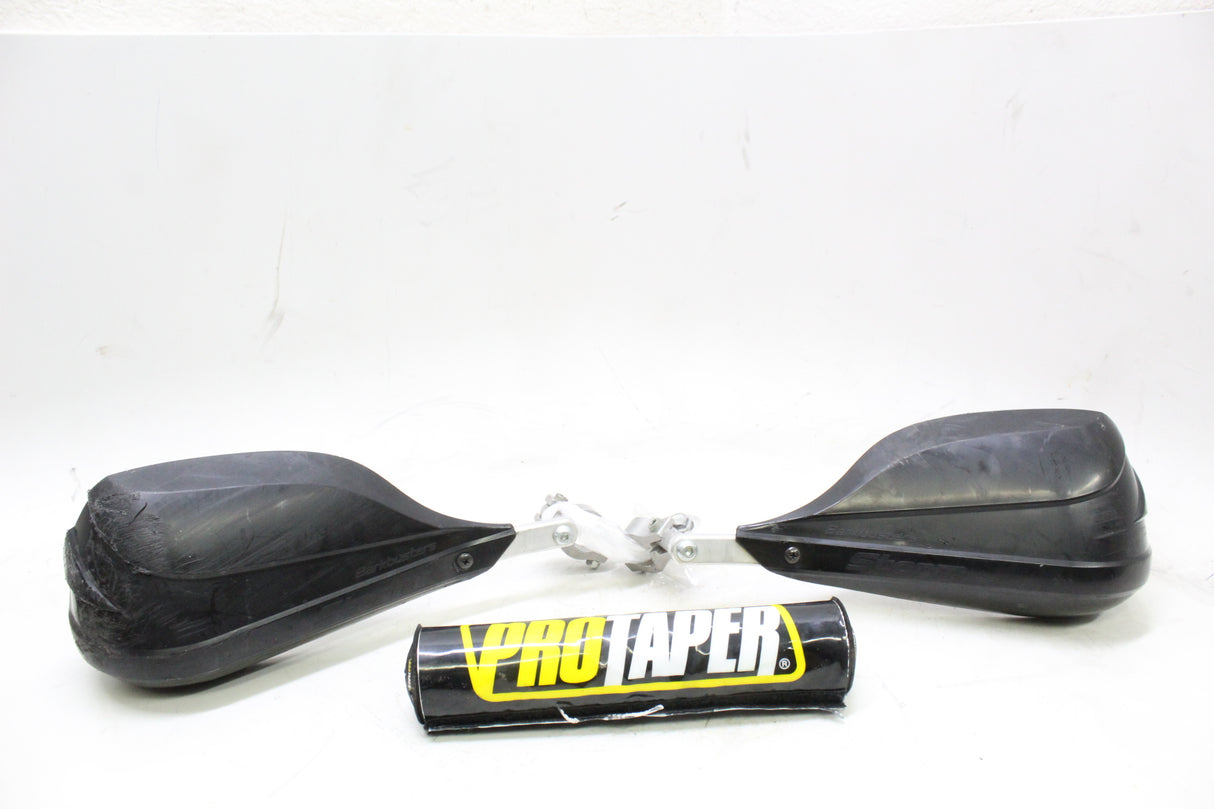 2011 KAWASAKI KLR650 BARKBUSTERS HAND GUARDS W PROTAPER BAR PAD
