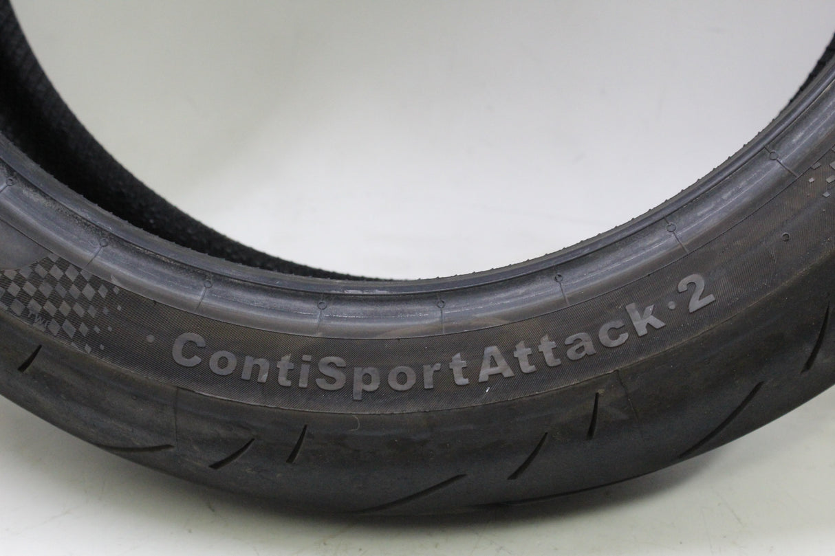 REAR BACK WHEEL TIRE Continental ContiSportAttack 2 180/55 ZR17 M/C (73W)