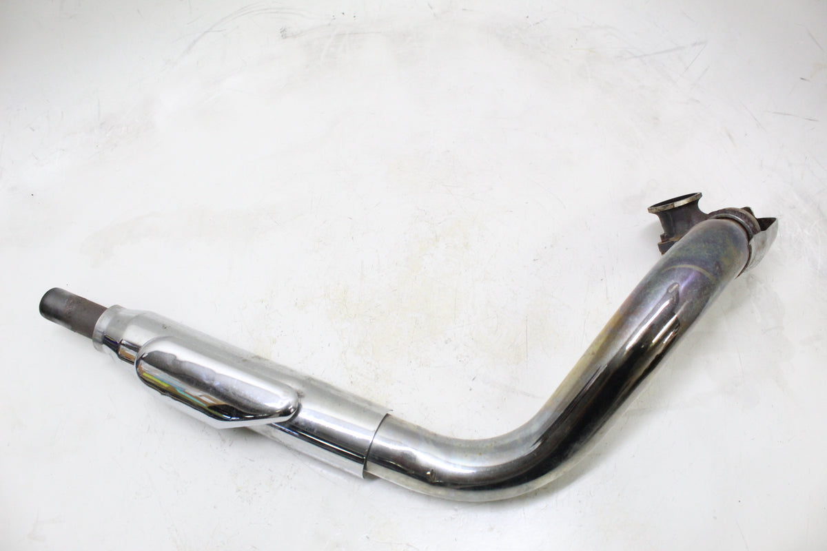 2007 YAMAHA XVS650 V STAR 650 OEM EXHAUST HEADER MID PIPE HEAT SHIELD