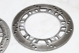 1992 KAWASAKI NINJA 600R ZX600C OEM FRONT BRAKE ROTORS DISCS PAIR