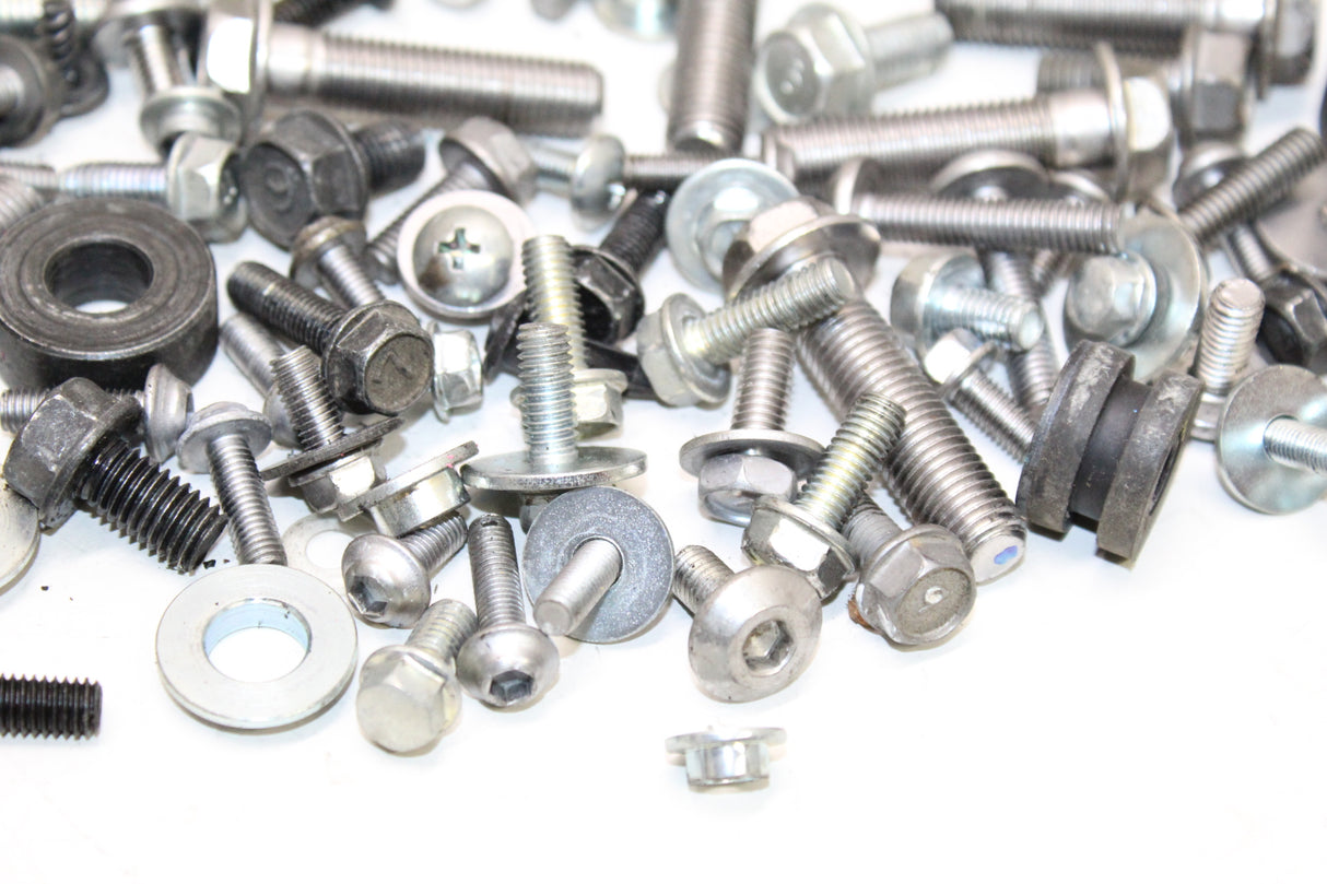 2021 Kawasaki Ninja 400 EX400 OEM ENGINE MOUNTING BOLTS HARDWARE MOTOR SCREWS