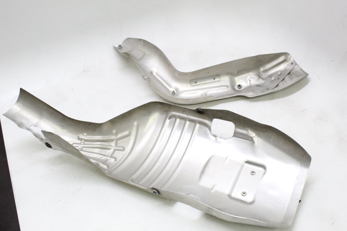 2006 Honda CBR600RR OEM REAR BACK MUFFLER EXHAUST PIPE COVER HEAT SHIELD GUARD