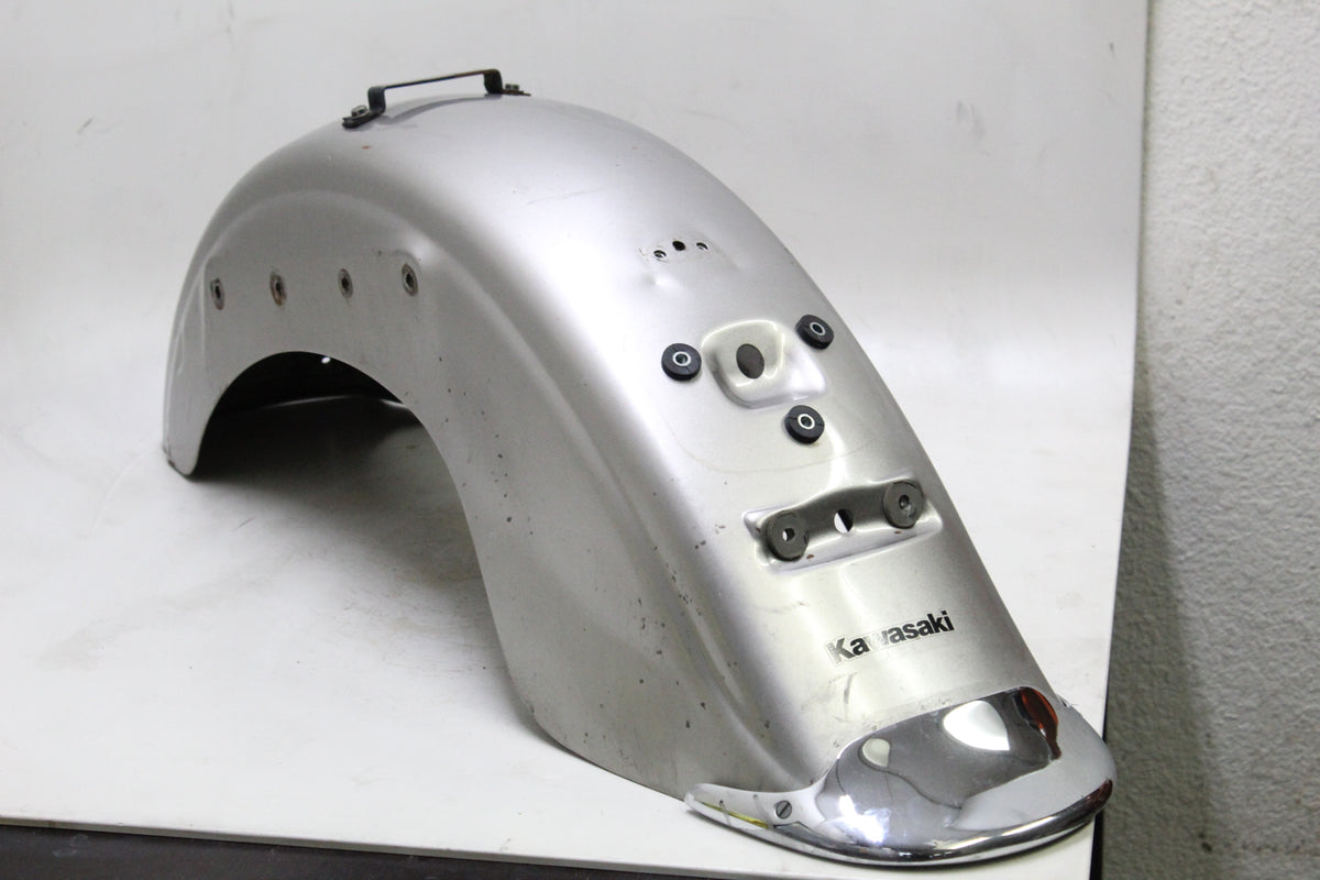 2005 KAWASAKI VULCAN 1500 VN1500 CLASSIC OEM REAR FENDER SILVER CHROME TIP