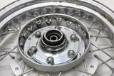 2007 YAMAHA XVS650 V STAR 650 OEM REAR WHEEL RIM HUB SPOKES 15X3.50