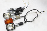 2007 Honda Rebel 250 CMX250CL OEM CHROME FRONT REAR TURN SIGNAL LIGHTS SET OF 4