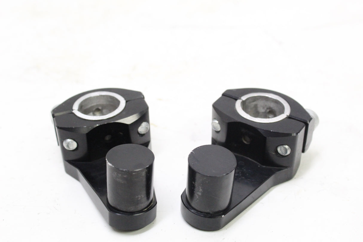 2011 KAWASAKI KLR650 ROX SPEED FX 2" PIVOTING HANDLEBAR RISERS BLACK