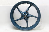 2005 YAMAHA YZF R6 OEM FRONT WHEEL RIM 17X3.50 BLUE
