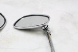 2007 YAMAHA XVS650 V STAR 650 OEM LEFT RIGHT REAR VIEW MIRROR SET