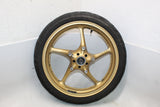 2009 Yamaha YZF R6S OEM Front Wheel Rim Gold With Tire
