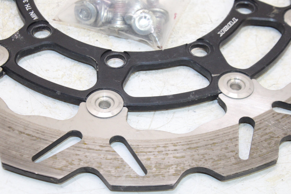 2007 Kawasaki KLR650 LEFT FRONT BRAKE DISC ROTOR TUSK