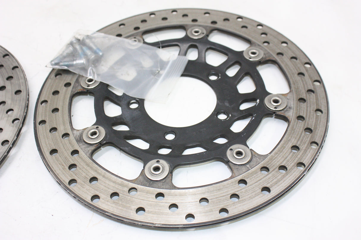 2004 Triumph Daytona 600 OEM FRONT LEFT RIGHT BRAKE ROTORS DISCS