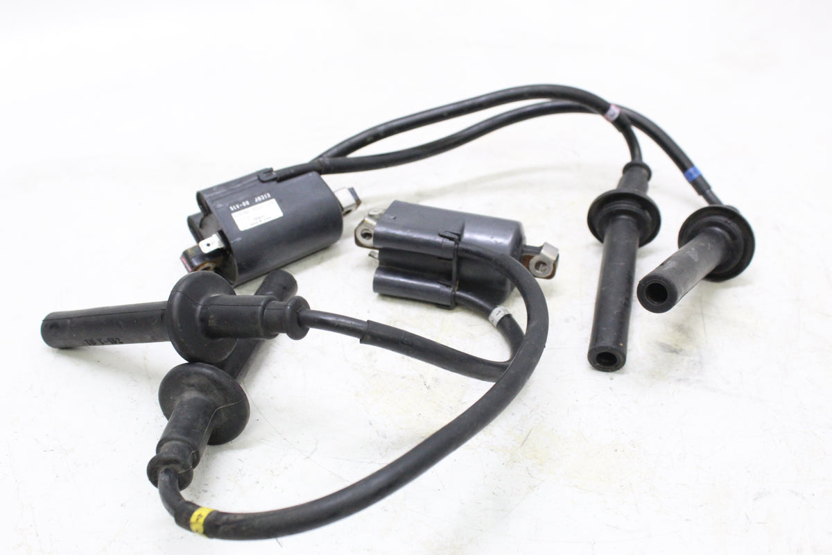 2003 YAMAHA FZ1 FZS1000 FAZER OEM IGNITION COILS SPARK PLUG WIRES SET