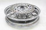 2007 YAMAHA XVS650 V STAR 650 OEM FRONT WHEEL RIM HUB SPOKES ROTOR