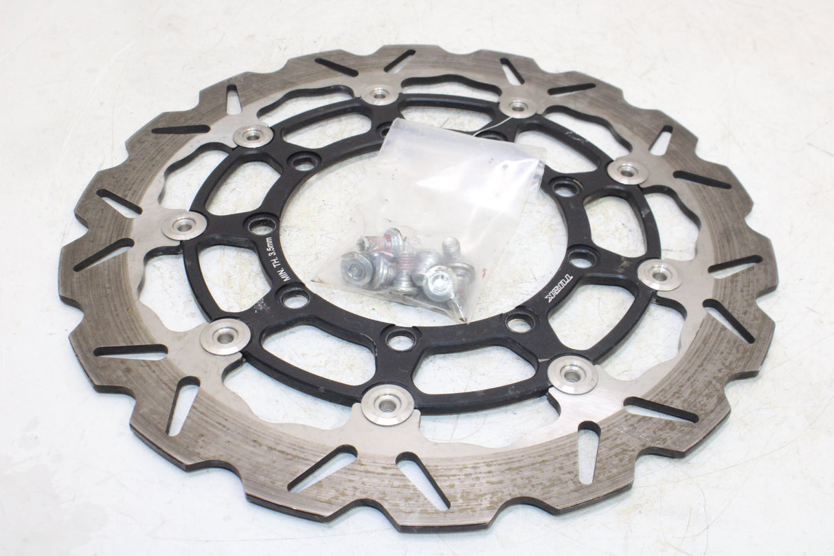 2007 Kawasaki KLR650 LEFT FRONT BRAKE DISC ROTOR TUSK