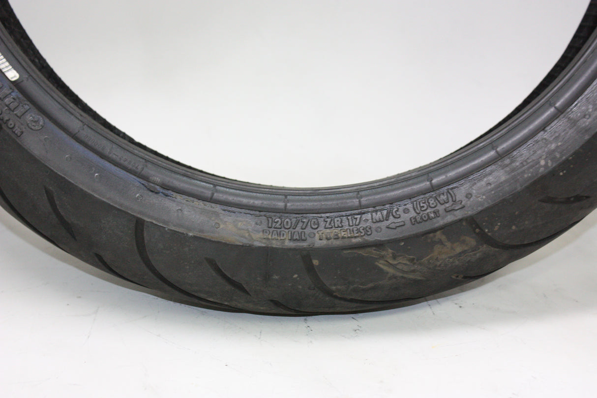 FRONT WHEEL TIRE Continental ContiMotion Z 120/70 ZR17 (58W)