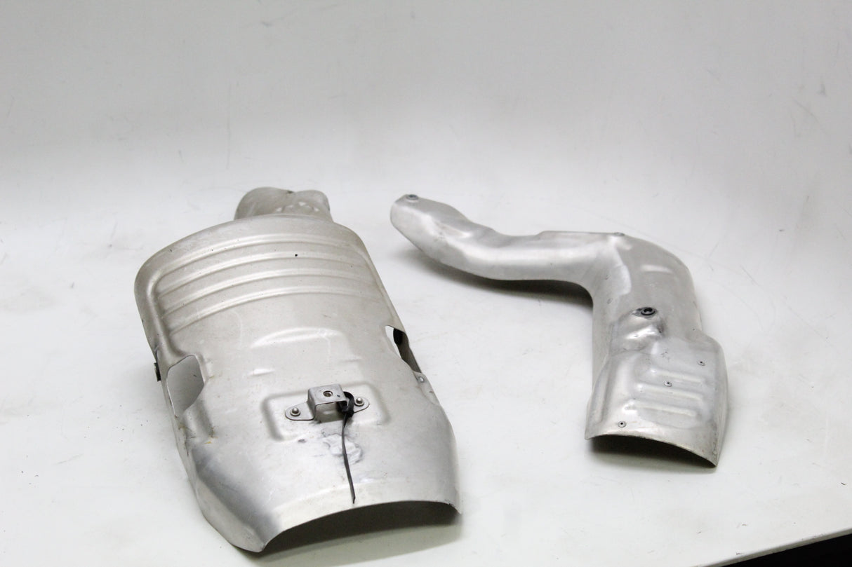 2006 Honda CBR600RR OEM REAR BACK MUFFLER EXHAUST PIPE COVER HEAT SHIELD GUARD