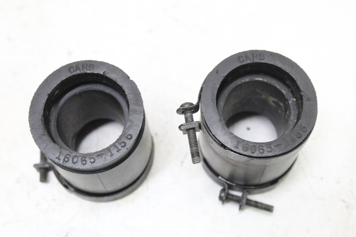 2005 KAWASAKI NINJA 250R EX250 OEM CARB INTAKE MANIFOLD BOOTS HOLDERS PAIR