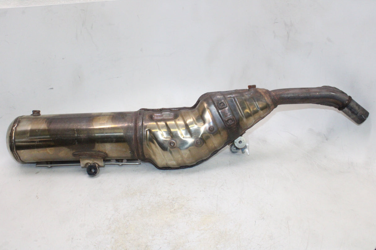 2015 Suzuki DR650SE OEM EXHAUST PIPE MUFFLER SLIP ON CAN SILENCER