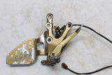2009 Yamaha YZF R6S Right Rearset Bracket With Brake Pedal And Light Switch