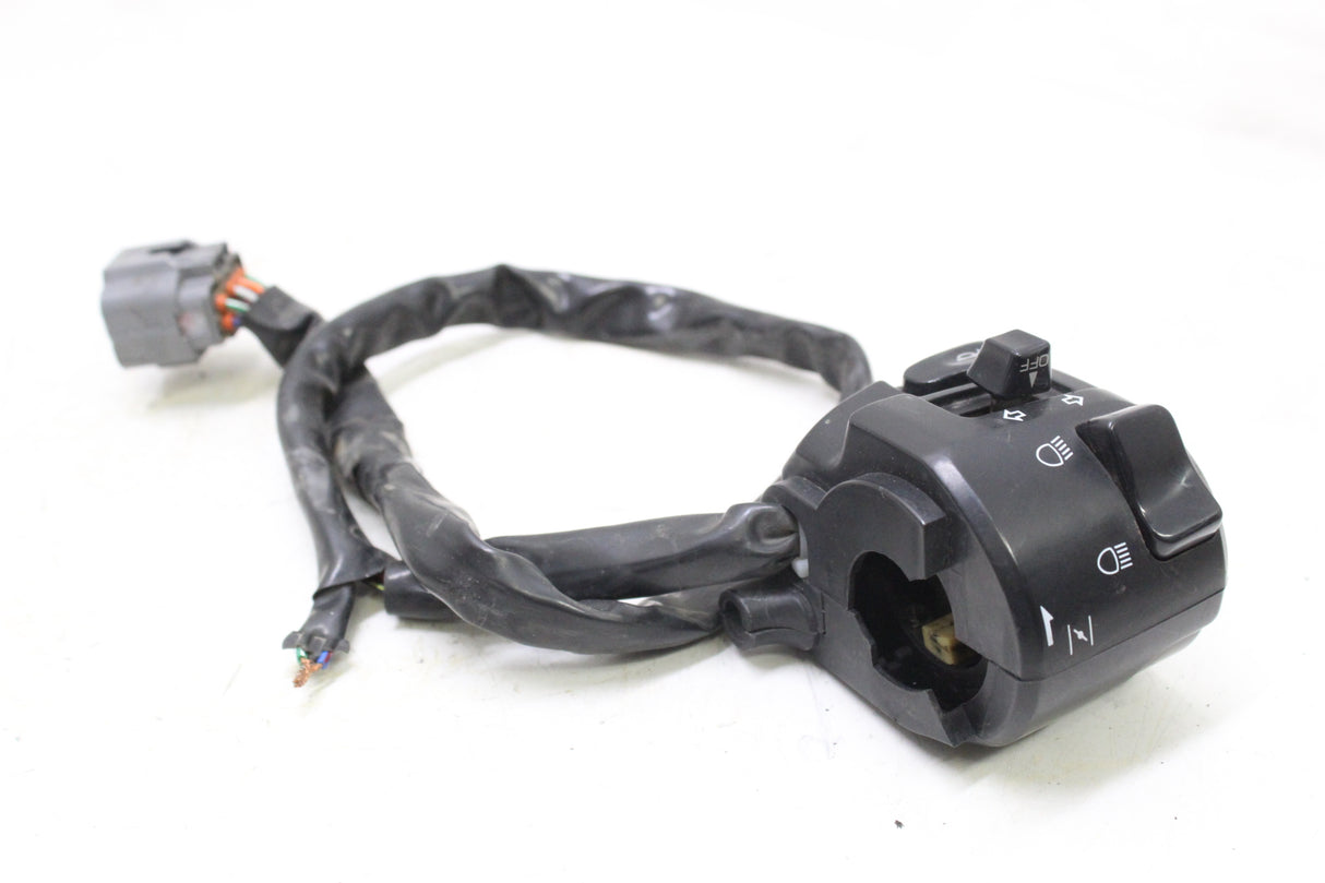 2011 Kawasaki KLR650 OEM LEFT CLIP ON HANDLE HORN SIGNALS SWITCH SWITCHES