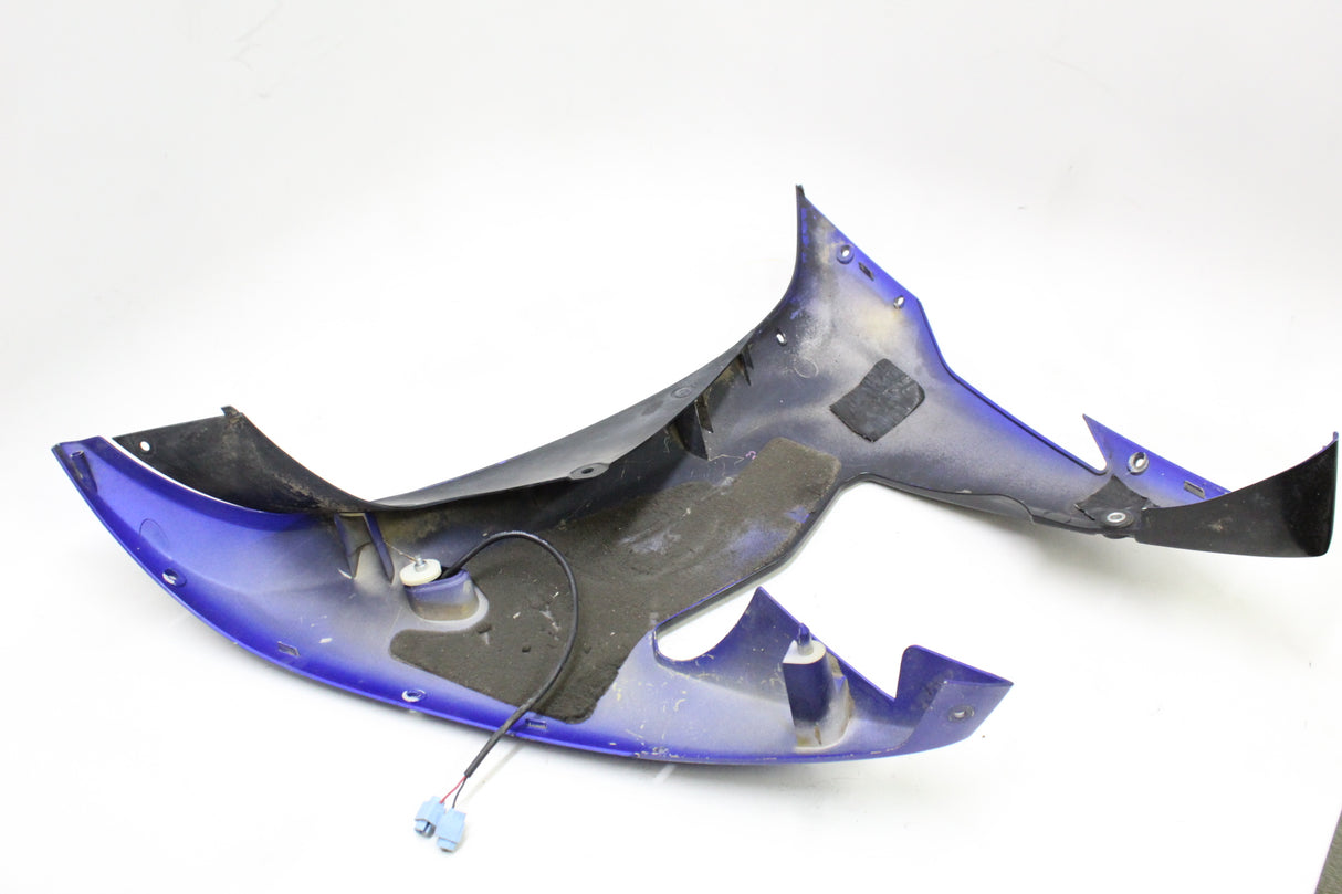 2007 Yamaha YZF R6S OEM LEFT MID UPPER SIDE FAIRING COWL PLASTIC
