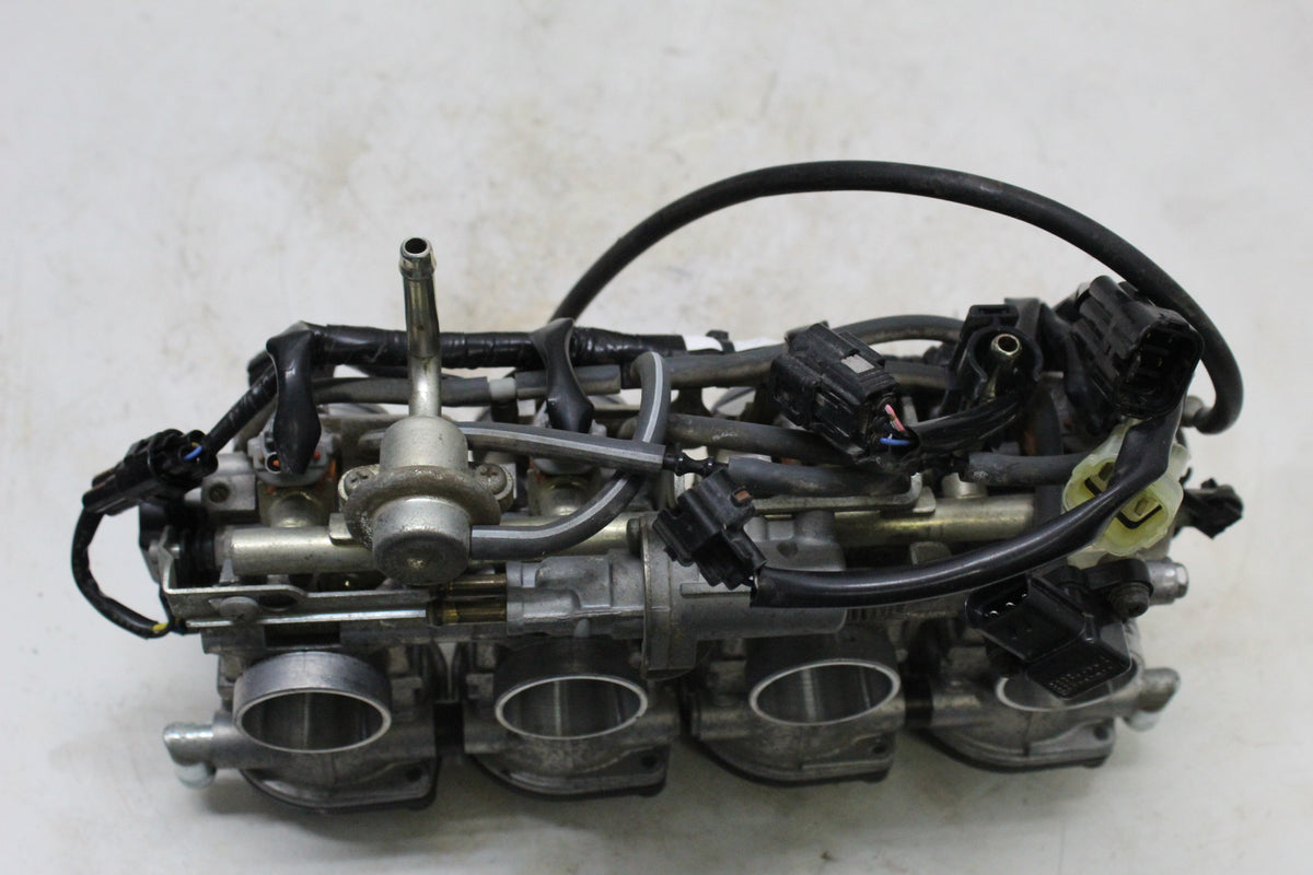 2009 Yamaha YZF R6S OEM Throttle Bodies With Fuel Injectors And Harness