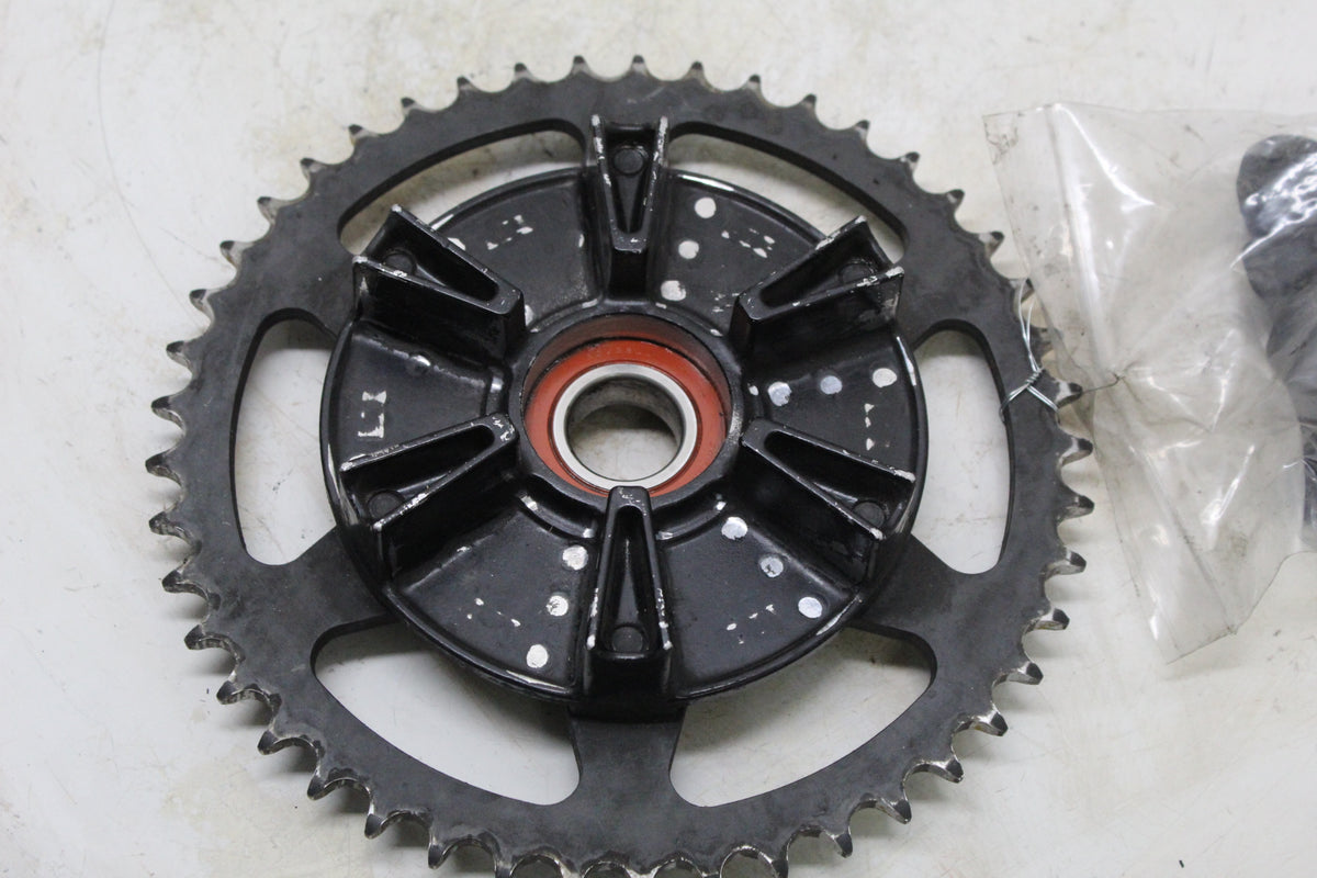 2009 Yamaha YZF R6S Rear Sprocket Carrier Hub With Sprocket And Cush Dampers