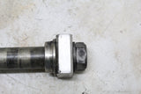 2009 Yamaha YZF R6S OEM Rear Wheel Axle With Adjuster Blocks And Nut