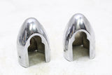 2005 KAWASAKI VULCAN 1500 VN1500 Chrome Bullet Front Axle Nut Covers Pair