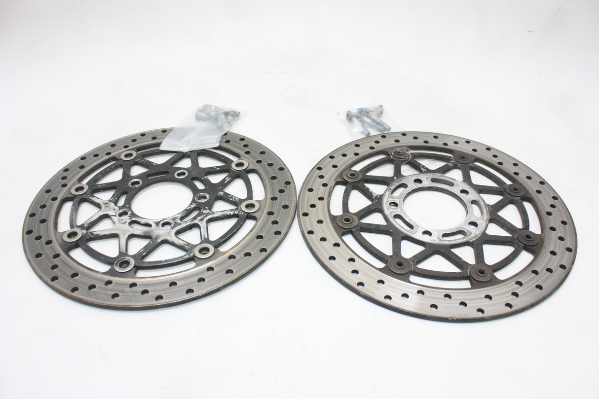 2005 Suzuki GSXR600 OEM FRONT LEFT RIGHT BRAKE ROTORS DISCS
