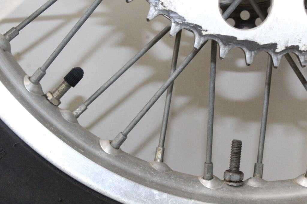 1996 Husaberg Fe350 Te350 Rear Back Wheel Rim Tire W/ Sprocket Oem