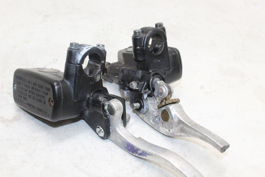 1995 Honda Cbr1000F Front Brake Master Cylinders W/ Levers Pair Set Oem