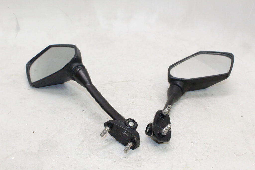 2009-11 Kawasaki Ninja 650R Ex650C Rear View Mirror Set Pair Mirrors Oem