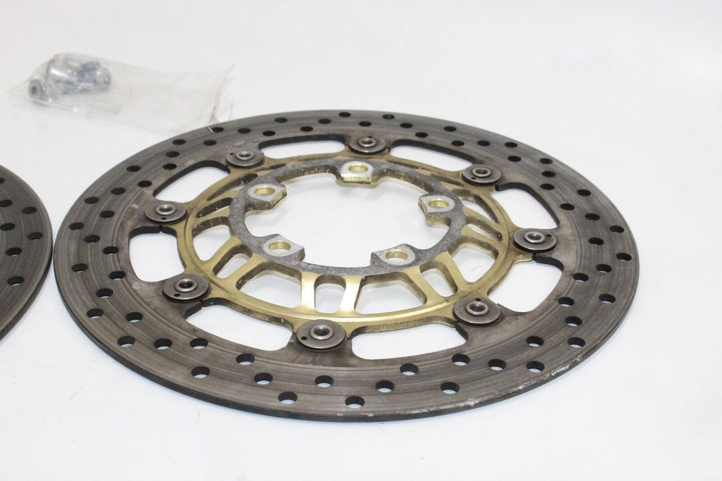 2009-12 Triumph Daytona 675R Sunstar Front Left Right Brake Rotors Discs